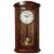 Merion ingás fa falióra, quartz, 1/1 westminster, mahagóni színű tok