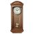 Merion ingás fa falióra, quartz, 1/1 westminster, dió színű tok