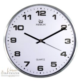   Merion falióra, quartz, ezüst színű, fémtokos, sweep (halk járású)