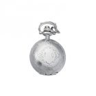 Tiko-Time női nyakláncóra, pajzs mintás ezüst színű tok, arab számos számlap