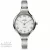 ASTRON 8023-7 női karóra, ékszeróra, ezüst színű titánium tok, ezüst színű titánium csat, fehér számlap, keményített ásványüveg, quartz szerkezet, cseppmentes vízállóság