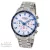 ASTRON 8031-6 sportos férfi karóra, ezüst színű titánium tok, titánium csat, ezüst színű számlap, keményített ásványüveg, chronograph quartz szerkezet, 100 m (10 ATM) vízállóság
