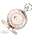 Astron férfi zsebóra – quartz, bicolor (ezüst–rózsaarany színű), arab számlap, gravírozható ajándék