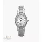 FOSSIL AM4141 NŐI KARÓRA EZÜST SZÍNŰ NEMESACÉL TOKKAL ÉS NEMESACÉL CSATTAL DÁTUMKIJELZÉSSEL 