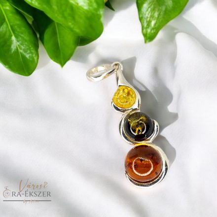 EZÜST BOROSTYÁN KÖVES MEDÁL