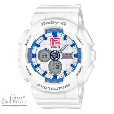 CASIO BABY-G FEHÉR SZÍNŰ NŐI KARÓRA BA-120-7BER