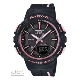   CASIO BABY-G NŐI FEKETE-RÓZSASZÍN SZÍNŰ NŐI KARÓRA BGS-100RT-1AER
