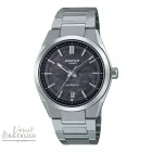 CASIO EDIFICE EFK-100CD-1AER AUTOMATA KARÓRA, NEMESACÉL TOK ÉS CSAT, FEKETE KARBON SZÁMLAP,  ZAFÍR ÜVEG