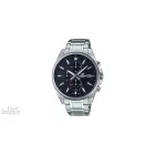 CASIO EDIFICE FÉRFI CHRONOGRAPH KARÓRA FEKETE SZÁMLAPPAL EFV-610D-1AVUEF