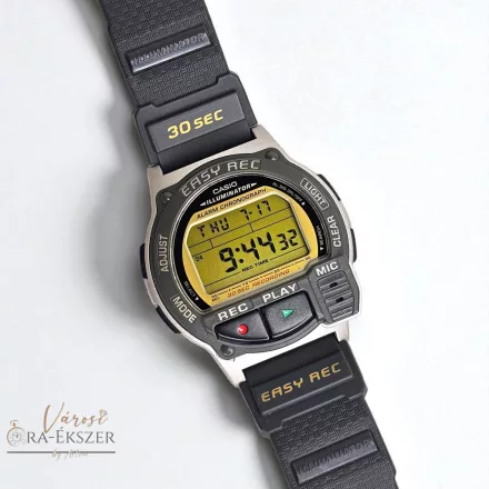 CASIO  DIGITÁLIS KARÓRA F-V3 HANGRÖGZÍTŐ FUNKCIÓVAL