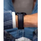 Fossil Neutra FS6168 férfi karóra – kék számlappal és bőrszíjjal