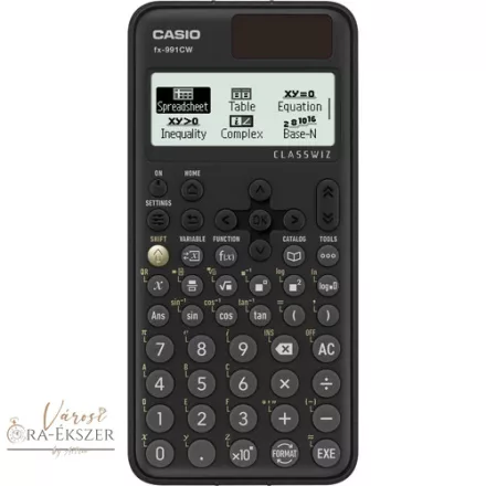 CASIO FX-991CW TUDOMÁNYOS SZÁMOLÓGÉP, GRAFIKONOK, PERIÓDUSOS RENDSZER, FÜGGVÉNYEK, TÁBLÁZATOK 540+ FUNKCIÓ