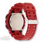 CASIO G-SHOCK PIROS SZÍNŰ ANALÓG - DIGITÁLIS KARÓRA GA-100B-4AER