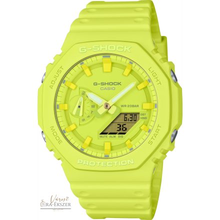 CASIO G-SHOCK ANA-DIGI ZÖLD SZÍNŰ KARÓRA GA-2100-9A9