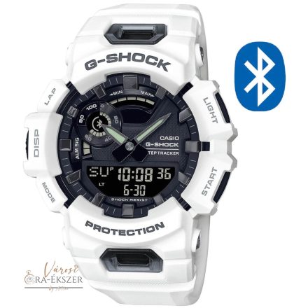 CASIO G-SHOCK ANA-DIGI BLUETOOTH FEHÉR SZÍNŰ KARÓRA GBA-900-7A