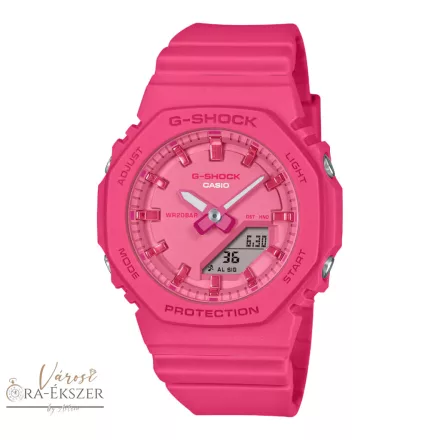 CASIO G-SHOCK ANA-DIGI RÓZSASZÍN SZÍNŰ KARÓRA GMA-P2100PP-4AER