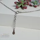 925 EZÜST NYAKLÁNC VIRÁG MEDÁLLLAL