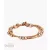 FOSSIL JA6539791 NUDE ÉS ROSEGOLD SZÍNŰ BŐR NŐI KARKÖTŐ NEMESACÉL ÉS KŐ DÍSZEKKEL