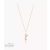 FOSSIL JF03343710 ARANY SZÍNŰ NEMESACÉL NYAKLÁNC LOVE MEDÁLLAL