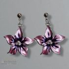 ACÉL VIRÁGOS ÉKSZERSZETT