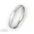 Nemesacél karikagyűrű  – ezüst színű, fényes felületű,4 mm, letisztult design, gravírozható