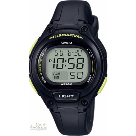 CASIO FEKETE SZÍNŰ DIGITÁLIS KARÓRA LW-203-1BVEF