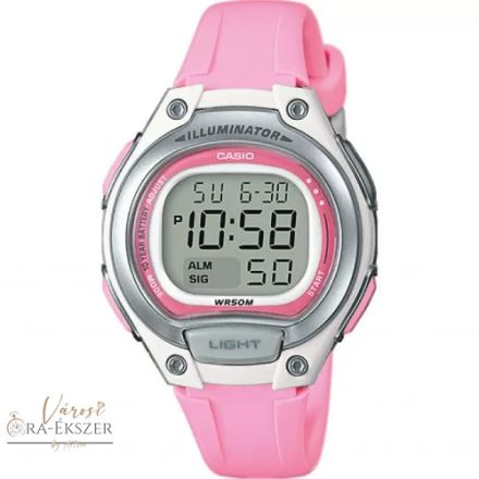 CASIO  RÓZSASZÍN-SZÜRKE SZÍNŰ DIGITÁLIS KARÓRA LW-203-4AVEF