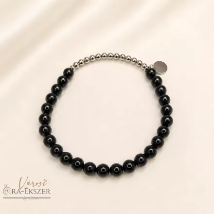 NEMESACÉL GUMIS KARKÖTŐ ONIX KÖVEKKEL