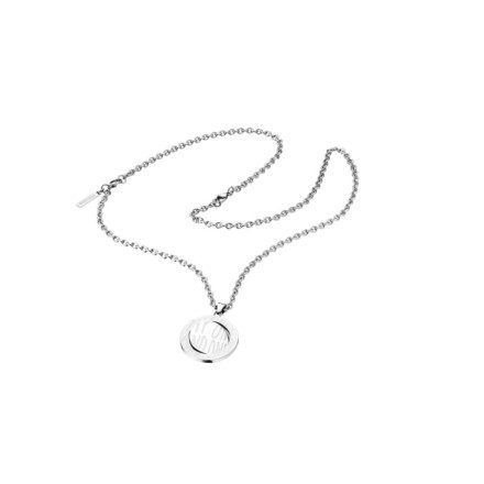 POLICE NEMESACÉL NYAKLÁNC, EZÜST SZÍNŰ NEMESACÉL LÁNC MEDÁLLAL