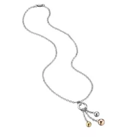   POLICE NEMESACÉL NYAKLÁNC, TRICOLOR NEMESACÉL LÁNC MEDÁLLAL