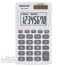 SENCOR 255/8 ZSEBSZÁMOLÓGÉP