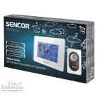 SENCOR DIGITÁLIS KÜLSŐ-BELSŐ HŐMÉRŐ, VEZETÉK NÉLKÜLI, FEKETE SZÍNŰ, ÉBRESZTŐ FUNKCIÓVAL, RADIO CONTROLL