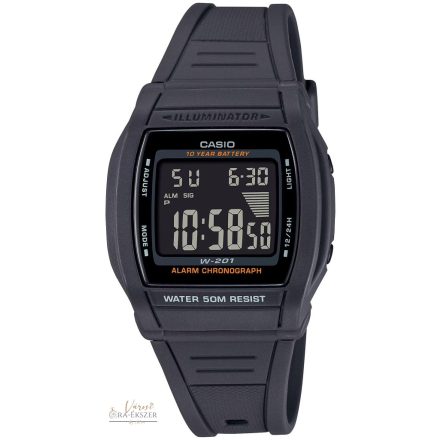 CASIO DIGITÁLIS KARÓRA W-201-1B
