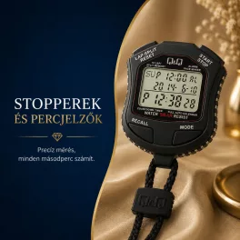 STOPPEREK ÉS PERCJELZŐK